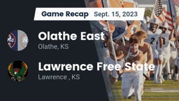 Recap: Olathe East  vs. Lawrence Free State  2023