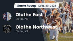 Recap: Olathe East  vs. Olathe Northwest  2023