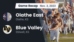 Recap: Olathe East  vs. Blue Valley  2023