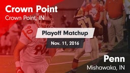 Matchup: Crown Point vs. Penn  2016
