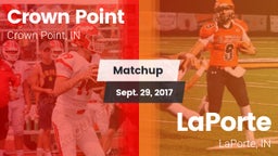 Matchup: Crown Point vs. LaPorte  2017