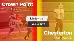 Matchup: Crown Point vs. Chesterton  2017