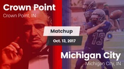Matchup: Crown Point vs. Michigan City  2017