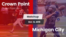 Matchup: Crown Point vs. Michigan City  2018