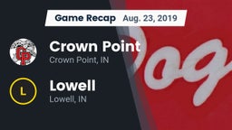 Recap: Crown Point  vs. Lowell  2019