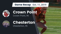 Recap: Crown Point  vs. Chesterton  2019