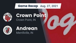 Recap: Crown Point  vs. Andrean  2021