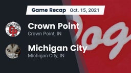 Recap: Crown Point  vs. Michigan City  2021