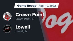 Recap: Crown Point  vs. Lowell  2022