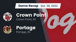 Recap: Crown Point  vs. Portage  2022