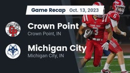 Recap: Crown Point  vs. Michigan City  2023