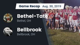 Recap: Bethel-Tate  vs. Bellbrook  2019