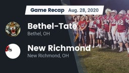 Recap: Bethel-Tate  vs. New Richmond  2020