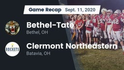 Recap: Bethel-Tate  vs. Clermont Northeastern  2020