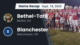 Recap: Bethel-Tate  vs. Blanchester  2020