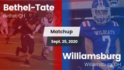 Matchup: Bethel-Tate vs. Williamsburg  2020