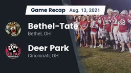 Recap: Bethel-Tate  vs. Deer Park  2021