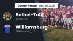 Recap: Bethel-Tate  vs. Williamsburg  2021