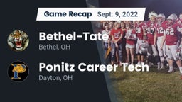 Recap: Bethel-Tate  vs. Ponitz Career Tech  2022