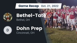 Recap: Bethel-Tate  vs. Dohn Prep 2022