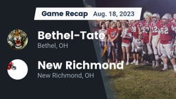 Recap: Bethel-Tate  vs. New Richmond  2023