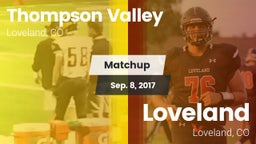 Matchup: Thompson Valley vs. Loveland  2017