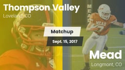 Matchup: Thompson Valley vs. Mead  2017