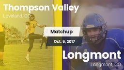 Matchup: Thompson Valley vs. Longmont  2017