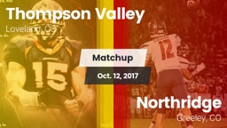 Matchup: Thompson Valley vs. Northridge  2017