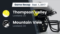 Recap: Thompson Valley  vs. Mountain View  2017