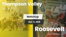 Matchup: Thompson Valley vs. Roosevelt  2018
