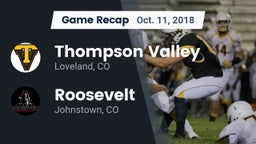 Recap: Thompson Valley  vs. Roosevelt  2018
