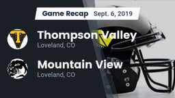 Recap: Thompson Valley  vs. Mountain View  2019