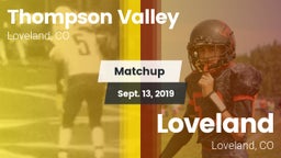 Matchup: Thompson Valley vs. Loveland  2019
