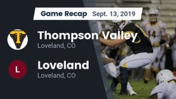 Recap: Thompson Valley  vs. Loveland  2019