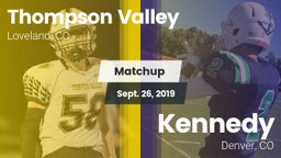 Matchup: Thompson Valley vs. Kennedy  2019
