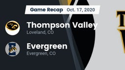 Recap: Thompson Valley  vs. Evergreen  2020