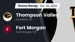 Recap: Thompson Valley  vs. Fort Morgan  2020