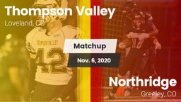 Matchup: Thompson Valley vs. Northridge  2020