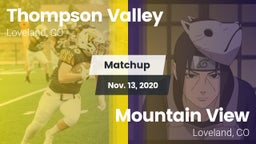 Matchup: Thompson Valley vs. Mountain View  2020