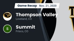 Recap: Thompson Valley  vs. Summit  2020