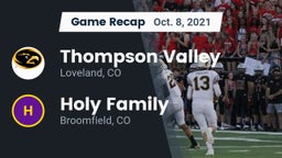 Recap: Thompson Valley  vs. Holy Family  2021