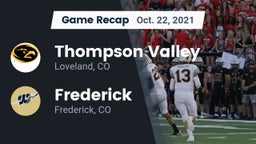 Recap: Thompson Valley  vs. Frederick  2021