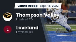 Recap: Thompson Valley  vs. Loveland  2022