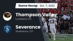 Recap: Thompson Valley  vs. Severance  2022