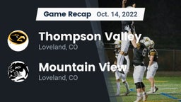 Recap: Thompson Valley  vs. Mountain View  2022