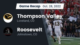 Recap: Thompson Valley  vs. Roosevelt  2022