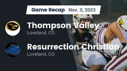 Recap: Thompson Valley  vs. Resurrection Christian  2023
