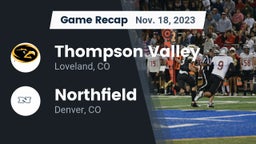 Recap: Thompson Valley  vs. Northfield  2023
