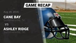 Recap: Cane Bay  vs. Ashley Ridge  2016